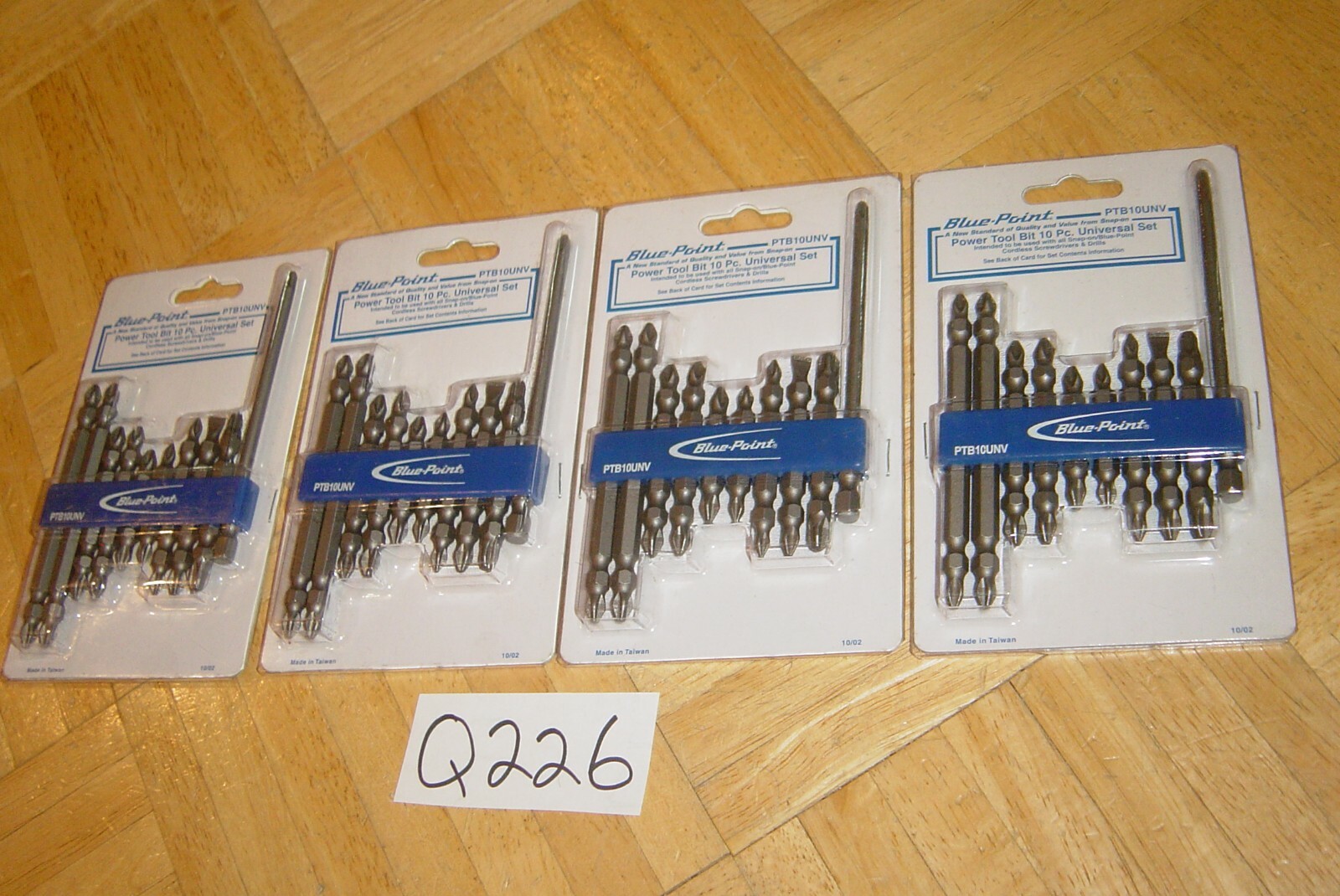 BLUEPOINT TOOLS 4 SETS NEW 10 PIECE POWER TOOL ASSORTED PHILLIPS eBay