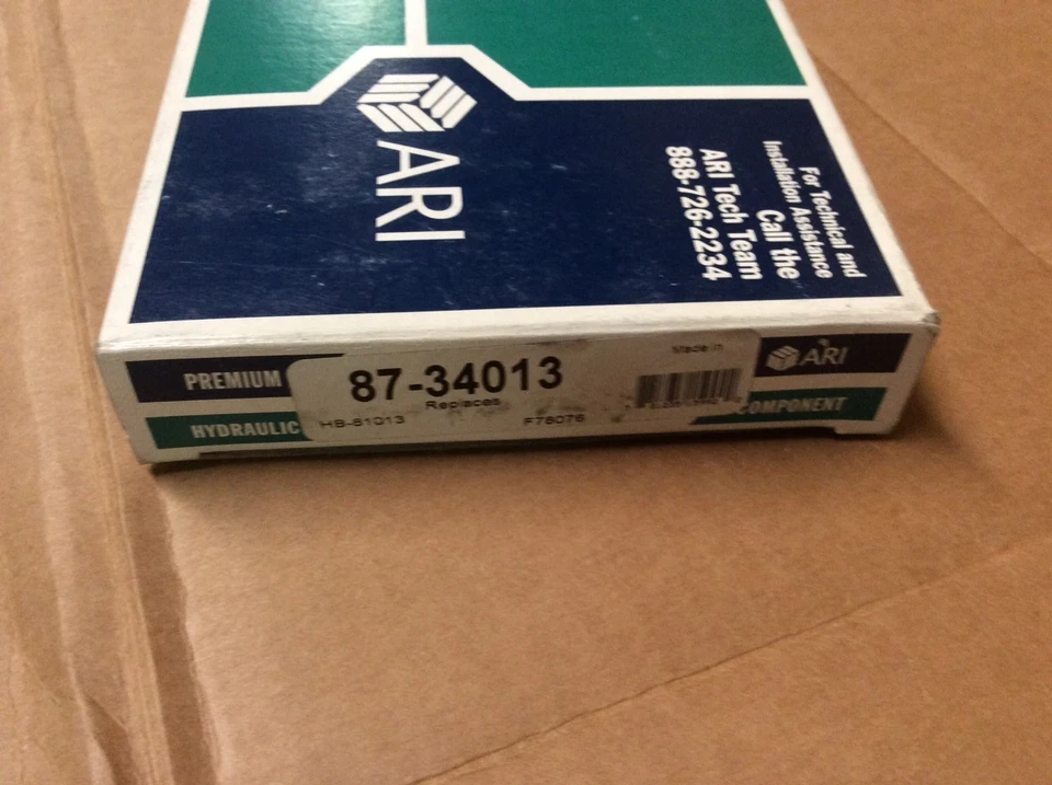Manguera hidráulica de freno delantera NUEVA ARI 87-34012 - Se adapta a 71-73 Ford 71-72 Mercury Foto 2 de 4
