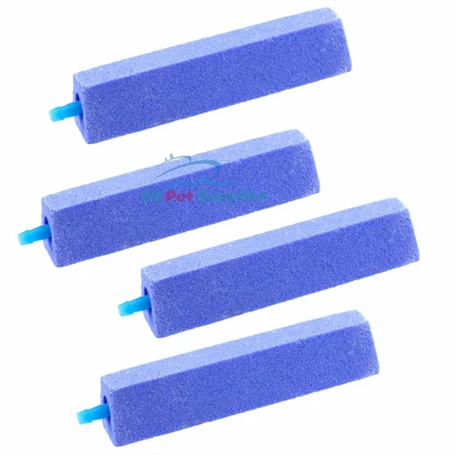 4X Air Stone Bubble Curtain Bar Aquarium Aerator Pump Hydroponics 4"