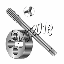 1 set 5/16-18 UNC right-hand Machine tap & die HSS Thread Tools 5/16in-18