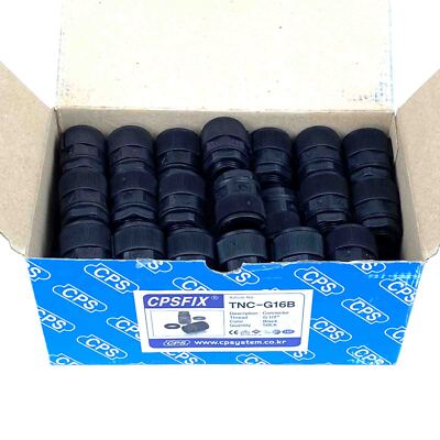 CPS cpsfix TNC-G16B Verbinder, Rohr-Schlauchverbinder G1/2'' (VE 50Stk.), OVP