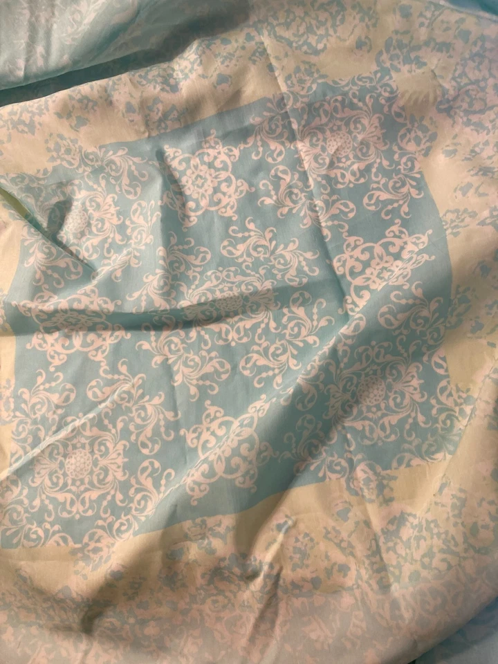 Simply Noelle Polyester Soft Teal Extra Large Square Scarf 46 inch square - Image 3 of 4