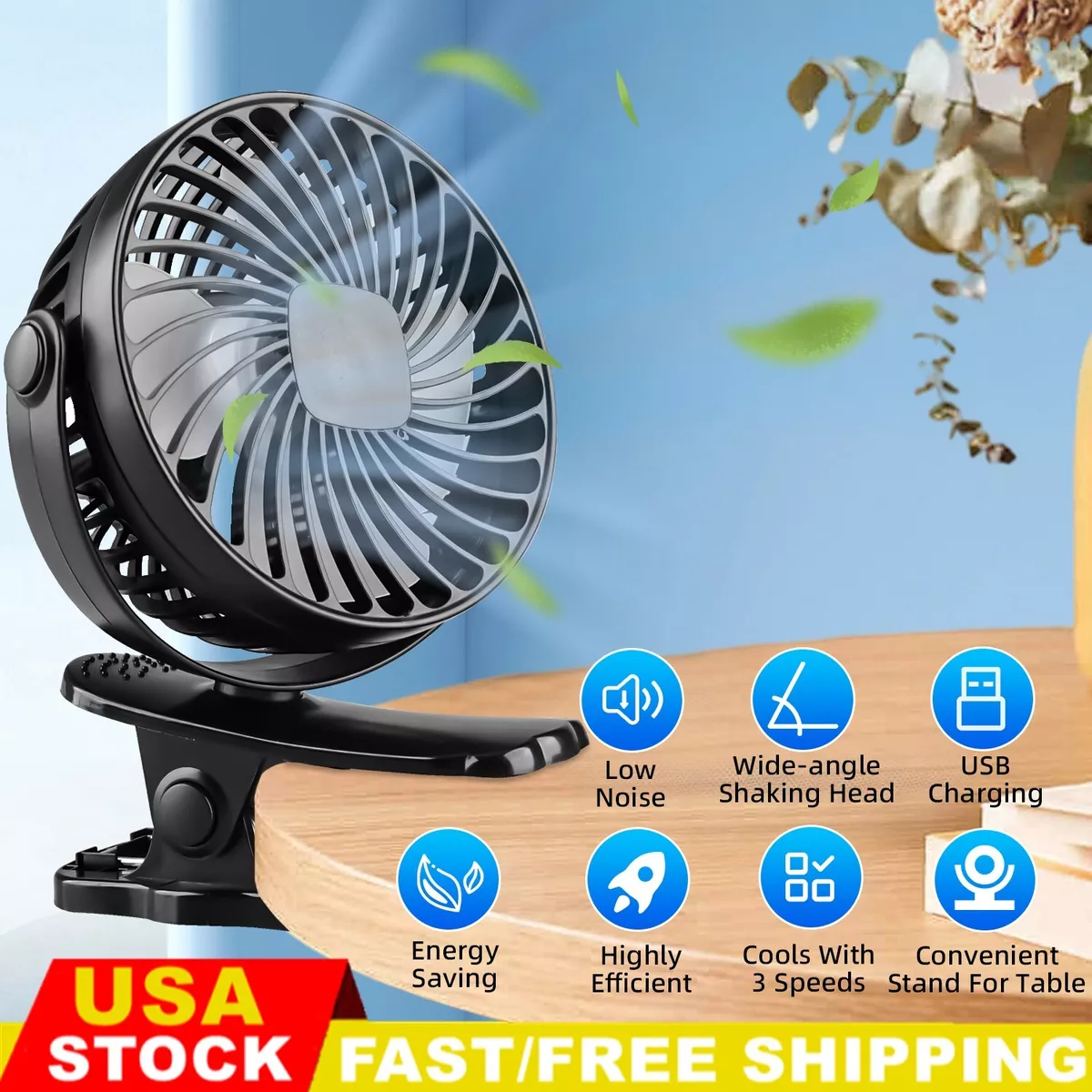 Quiet tabletop fan deals