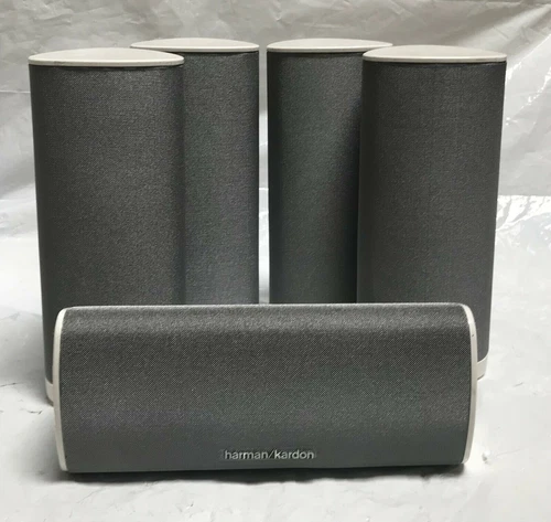Harman Kardon HKTS 16BQ 200W 5.1 Channel Home Theater Speaker System - White