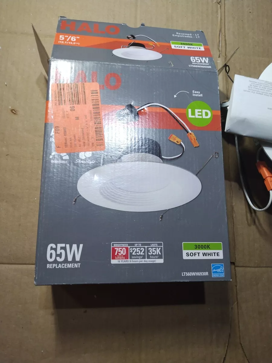 Halo led recessed retrofit on sale trim