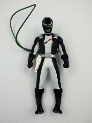 Figurine Keychain Power Rangers Black Bandai 08 Operation Overdrive Ebay