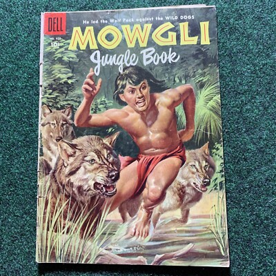 Mowgli Jungle Book #620 Dell Comics 1954 Four Color