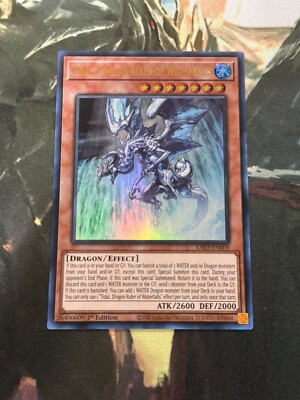 yugioh tidal dragon ruler of waterfalls deck Konami - Yu-Gi-Oh! send 1 monster from your Deck to the Graveyard Tidal, Dragon Ruler of Waterfalls