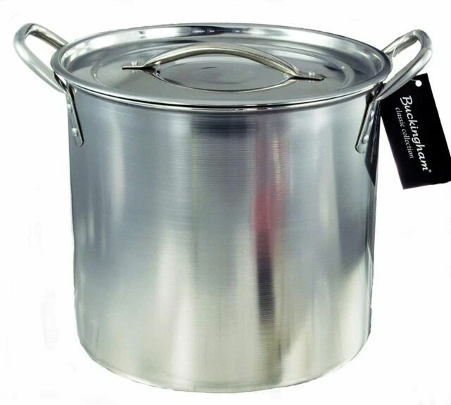 Buckingham 18074 Stock Pot with Stainless Steel Lid - 15 L