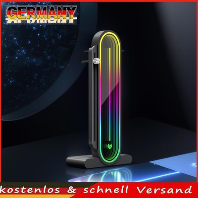 Vertical Graphics Card Bracket 5V 3Pin ARGB Infinite Mirror GPU Support Holder D