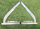 <!--F#f_0-->2 PIECE HOLDEN VB VC VH COMMODORE SLE GENUINE REAR QUARTER WINDOW MOULDS TRIMS <!--F/-->