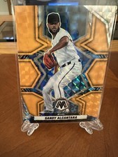 2022 Panini Mosaic Sandy Alcantara Orange Fluorescent/25 #117