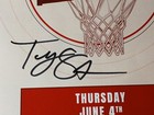 2026 TYRAN STOKES AUTOGRAPHED KANSAS JAYHAWKS BASKETBALL PROGRAM KU BASKETBALL — photo 4