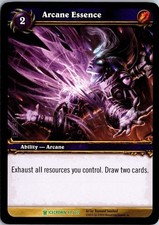 Arcane Essence Icecrown 40 / 220 Ratmond Swanland 2010 World of Warcraft CCG TCG