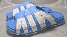 Nike Air More Uptempo Slides FD9884-400 Size 10 University Blue