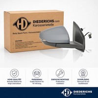 Aussenspiegel Rechts Diederichs 2209026 FÜR VW Seitenspiegel RÜCkspiegel Aussen