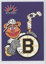 1994 CARDZ Muppets Take the Ice Boston Bruins Team History #54 0b6
