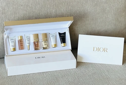 Lot Découverte Piano 7 Pièces Dior Prestige La Crème Huile de Rose Nectar Intégral