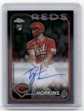 2024 Topps Chrome #RA-TH TJ Hopkins Rookie Autographs