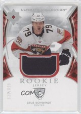 2021 Upper Deck Ultimate Collection Rookies Jersey /699 Cole Schwindt #186 1r7x