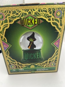 Wicked The Movie Mini Snow Globe Bad Witch Elfaba New In Box