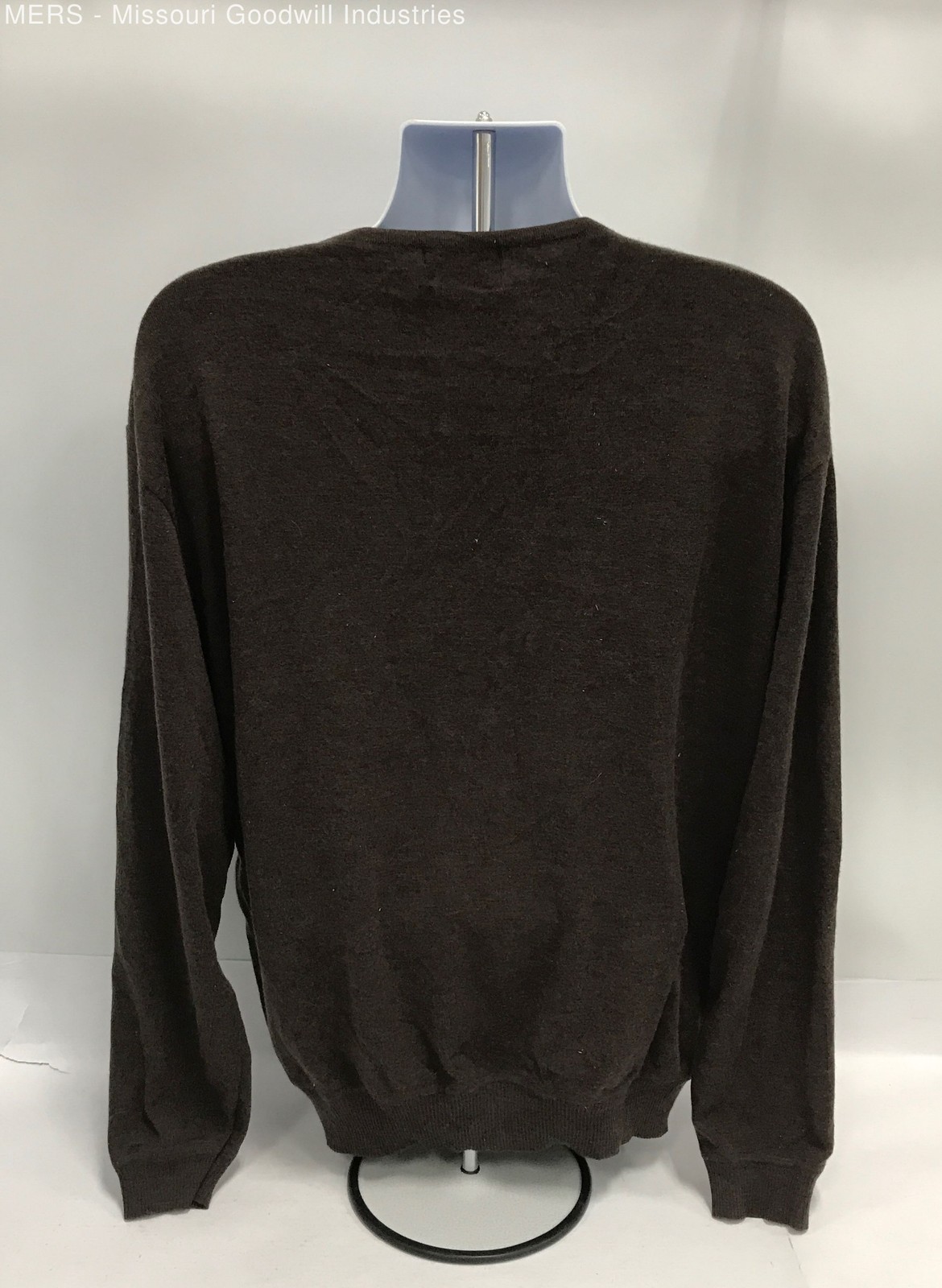 Pendleton Mens Brown Solid 100 Percent Merino Woo… - image 2