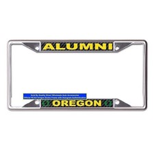 Alumni University of Oregon Authentic METAL License Plate Frame Best Ducks Gift