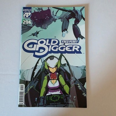Gold Digger 294 Antarctic Press Fred Perry Modern Age Comic Book 2022