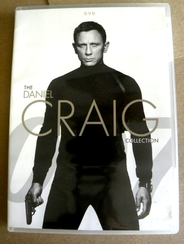 MGM 2012 James Bond 007 THE DANIEL CRAIG COLLECTION 4 Disc DVD Set NM qq