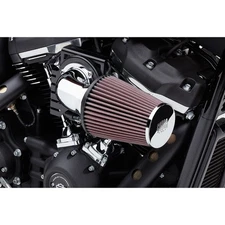 Cobra Air Intake Cone Chrome/Chrome Softail 606-0104-06