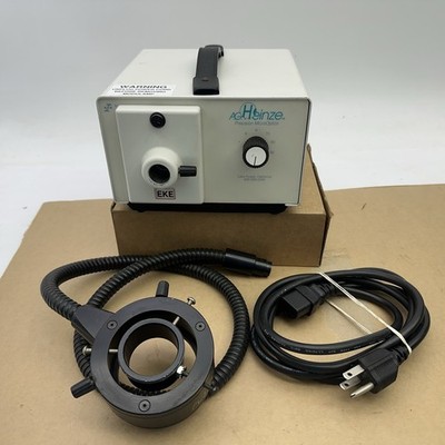 AG Heinze Fiber Optic Illuminator Light Source 150W 115/120V EKE PN 20500/22 USA