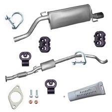 Auspuff + Montagezubehör für Alfa Romeo Mito 1.4 16V
