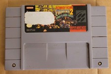 Super Nintendo Donkey Kong Country 2 Diddy's King Quest SNES Game Tested Working
