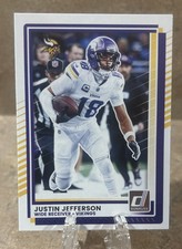 Justin Jefferson #242 Minnesota Vikings - 2025 Panini Donruss Football Card