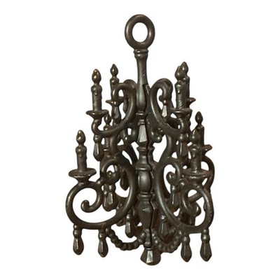 2015 Barbie Dreamhouse Black Chandelier Replacement Part Mattel Toys CJR47 House
