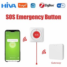 Wireless Emergency Button for Home Safety - Mesh-Network Connectivity