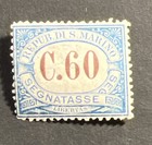 Agrome SAN MARINO RSM 1925 Sassone TAX # 23 NHM CV € 45+  (7106*