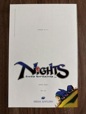 Nights Into Dreams Sega Saturn Vintage Video Game Print Ad Promo Art Retro 90s