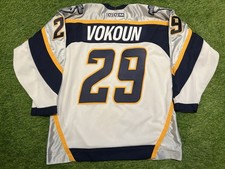 CCM Tomas Vokoun Nashville Predators Hockey Jersey Sz L
