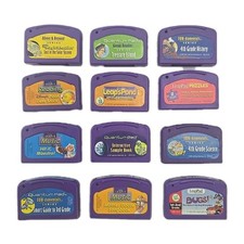 Lotof 12 LeapFrog LeapPad Quantum Pad Game Cartridges Learning Disney Assortment