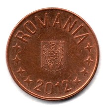 2012 Romanian 5 Bani Coin. Great Condition