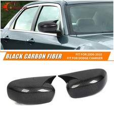 2pc Carbon Fiber Mirror Covers For Dodge Chargerchrysler 300c 2005 Accessories