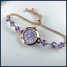 Elegant Women Watches Luxury Rhinestone Bracelet Bracelet Quartz Watch Relo