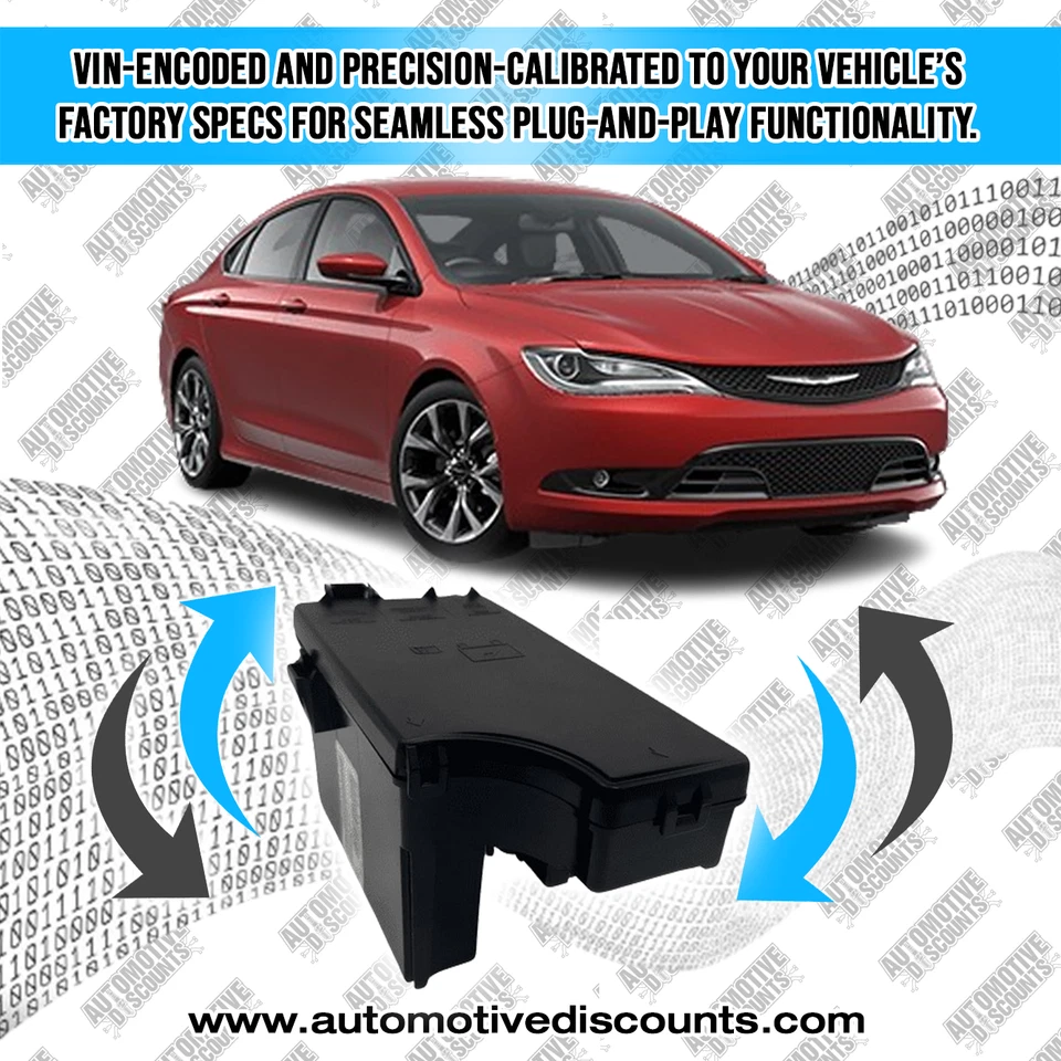 Dodge Avenger 2011 OEM reconstruido Tipm 04692346 programado plug & play Foto 3 de 4