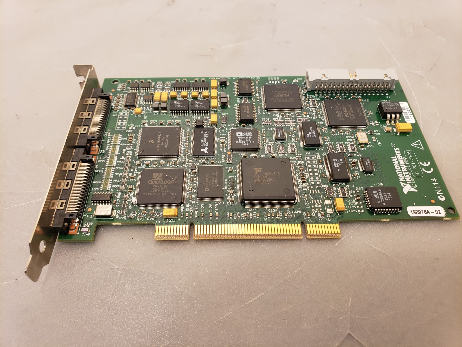 National Instruments NI PCI-7340 Data Acquisition Card DAQ 190976A-02