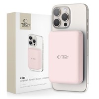 PB11 10000Mah 15W Magsafe Magnetische Powerbank Mit Usb-C-Kabel - Pink