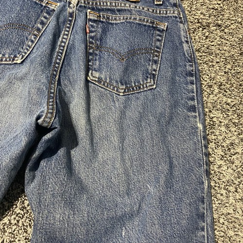 Vtg Levi's 551 Relaxed Fit Tapered Jeans Womens 8 L High Rise USA 90s 28x31 - Picture 5 of 6