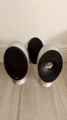 KEF egg HTS 3001SE Satellite speakers 2 Silver