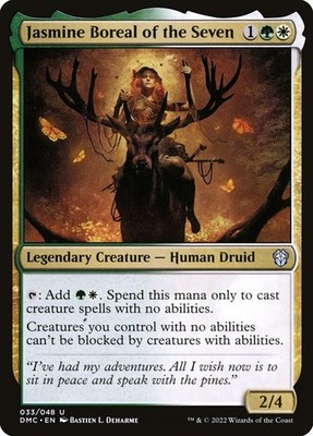 MTG Jasmine Boreal of the Seven (33/265) Dominaria United Commander LP