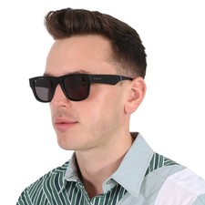 Gucci Grey Square Men's Sunglasses GG1427S 001 53 GG1427S 001 53